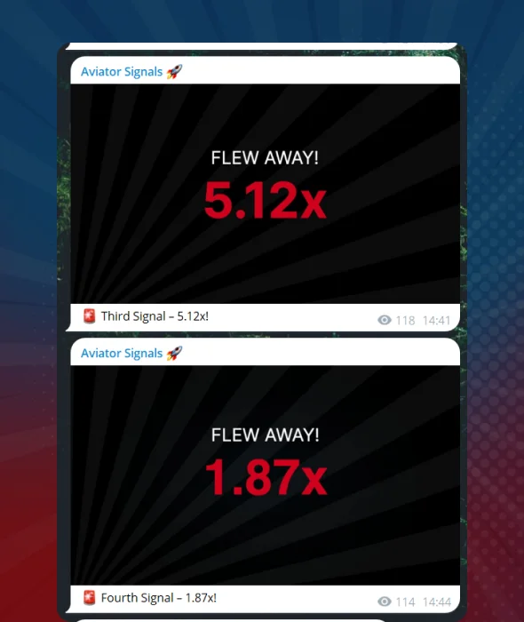 Free Aviator Signals